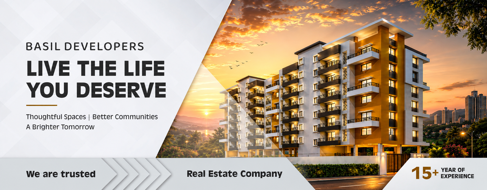 Basil Developers Banner - Live the Life You Deserve